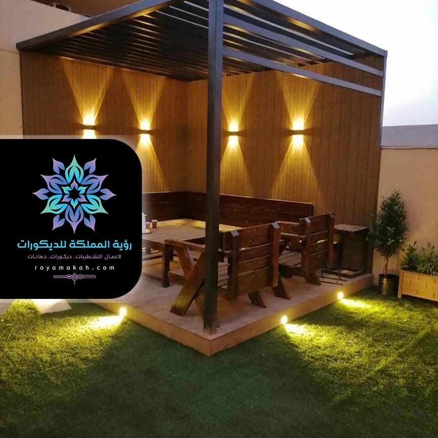 جلسات خارجية حدائق جدة