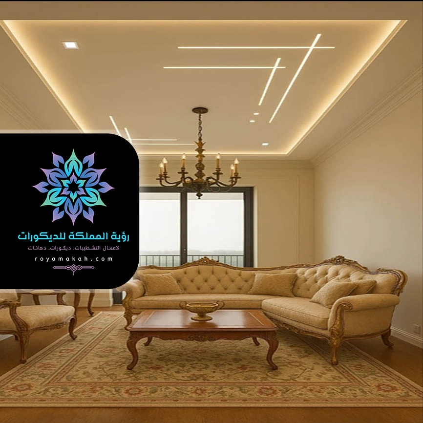 اشكال اضاءة سقف مكة