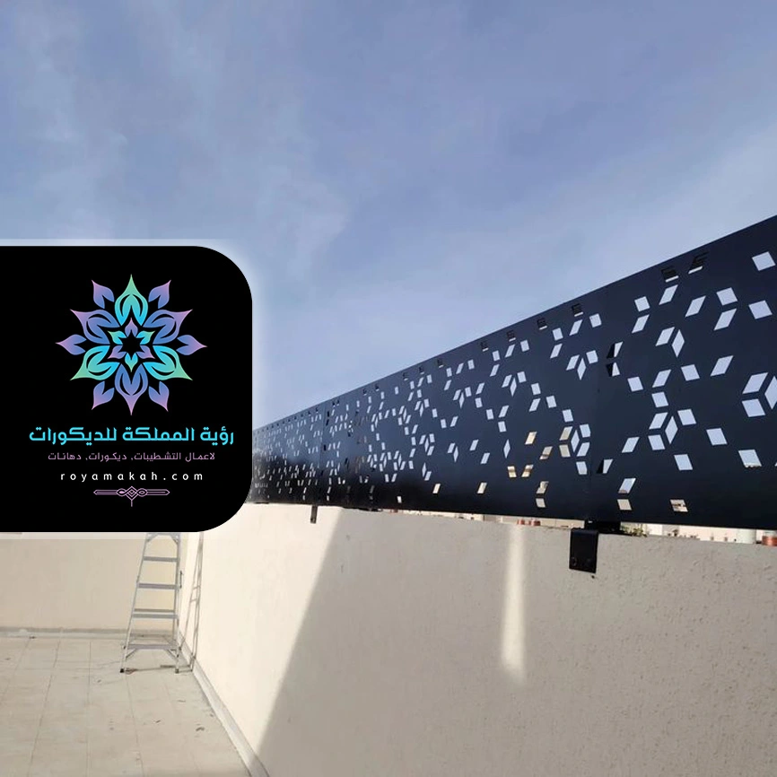 سواتر حديد ليزر بجده