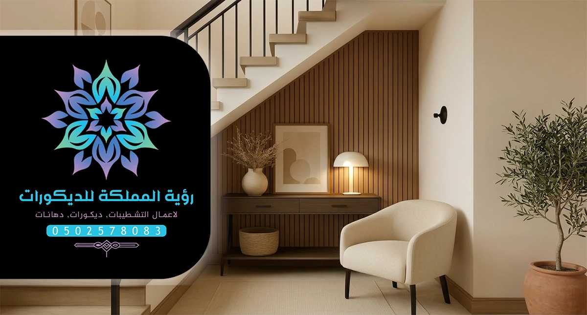 ديكور تحت الدرج مكة